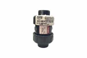 CHEQUE HIDRO PVC DE 1.25 PULG LISO