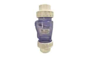 CHEQUE TRANSPARENTE BLOWER 2.0 PULG CON UNIVERSALES LISA