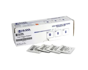 REACTIVO CLORO LIBRE POLVO HANNA CAJA X 100 TEST