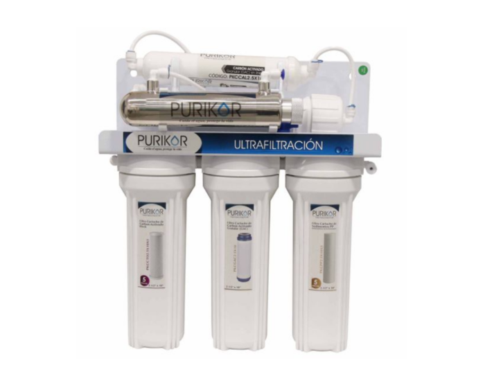 Ultrafiltracion Agua 6 Etapas +UV 0.5Gpm Bomba