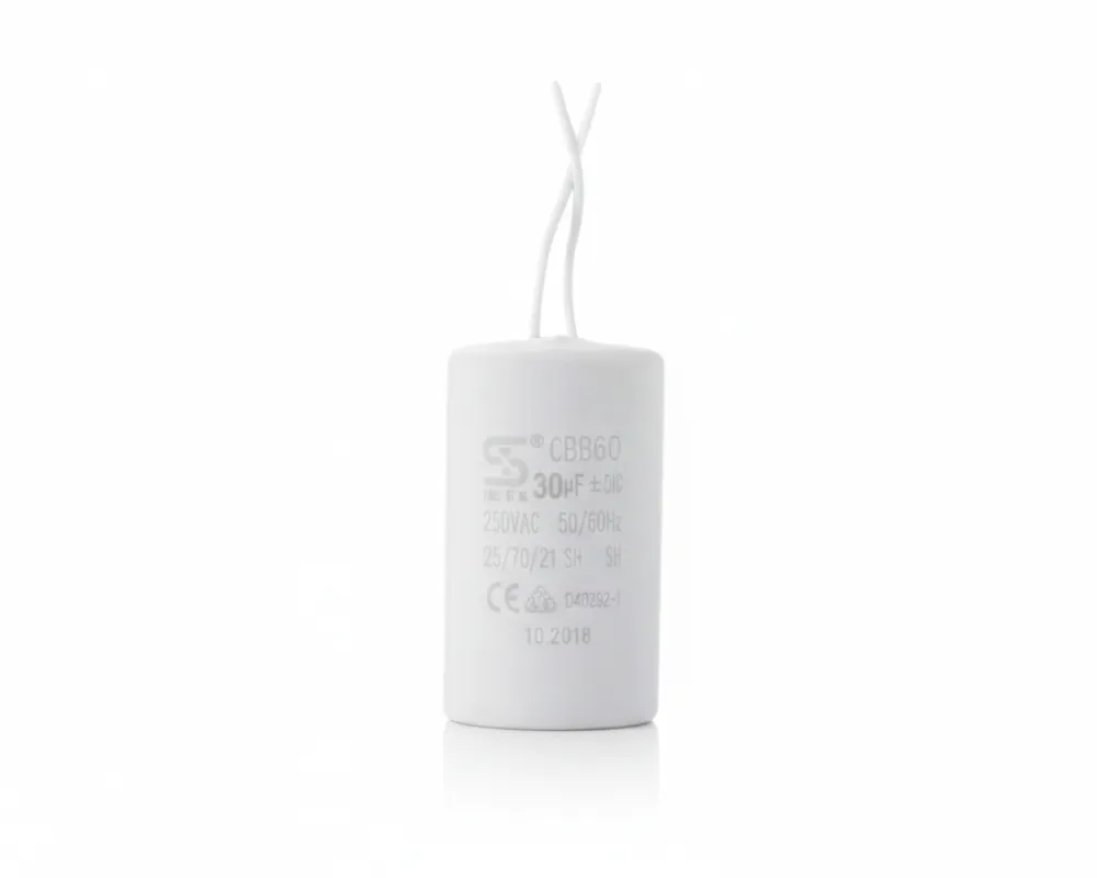 CAPACITOR PARA BOMBA 30uF 250V AC 5060 Hz VENUS AQUAPAK