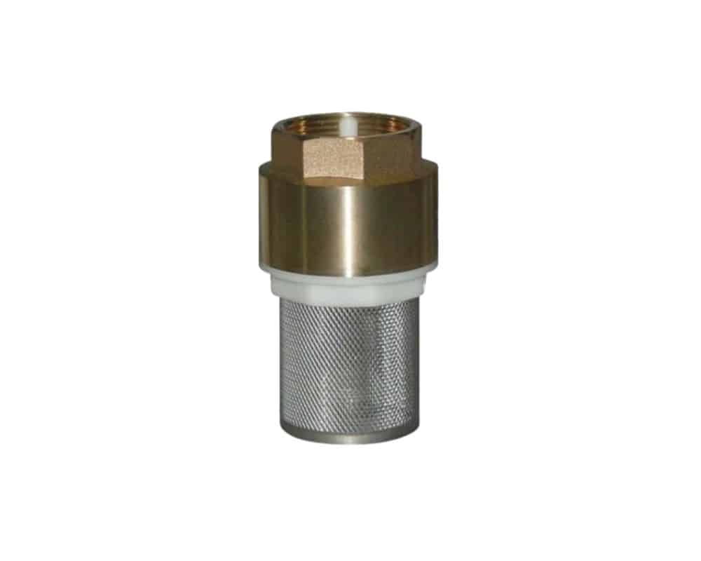 VALVULA DE PIE CANASTILLA METALICA 2.0 PULG