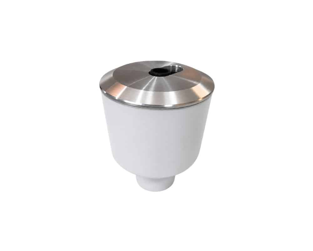 BOQUILLA CHORRO LAMINAR CON TAPA EN ALUMINIO CONEXION 3_4 PULG CAUDAL 8 GPM 12 PSI