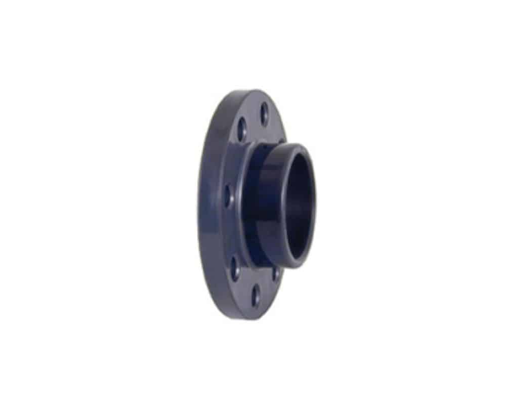 BRIDA PVC RECTA CONEXION LISA DE 2 PULG